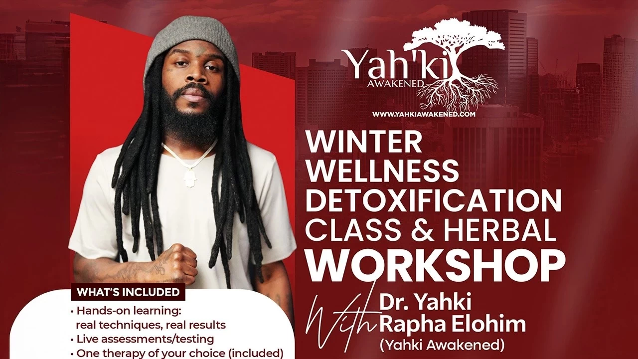 WINTER WELLNESS DETOXIFICATION CLASS & HERBAL WORKSHOP